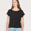 JDYPIPER - T-shirt Imprimé - Black