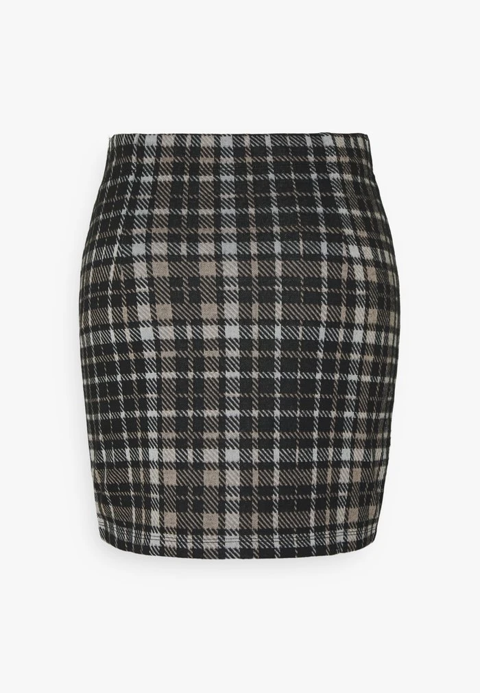 JDYCALLE SHORT PENCIL SKIRT - Minijupe - Black/silver Mink /white 2 JDYCALLE SHORT PENCIL SKIRT - Minijupe - Black/silver Mink /white – Image 2