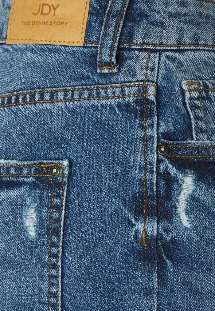 JDYSELMA LIFE GIRLFRIEND - Jean Boyfriend - Medium Blue Denim 3 JDYSELMA LIFE GIRLFRIEND - Jean Boyfriend - Medium Blue Denim – Image 3