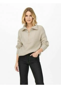 JDY REISSVERSCHLUSS - Pullover - Cement