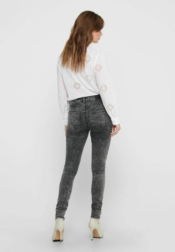 JDY Jeans Skinny - Grey Denim 3 JDY Jeans Skinny - Grey Denim – Image 3