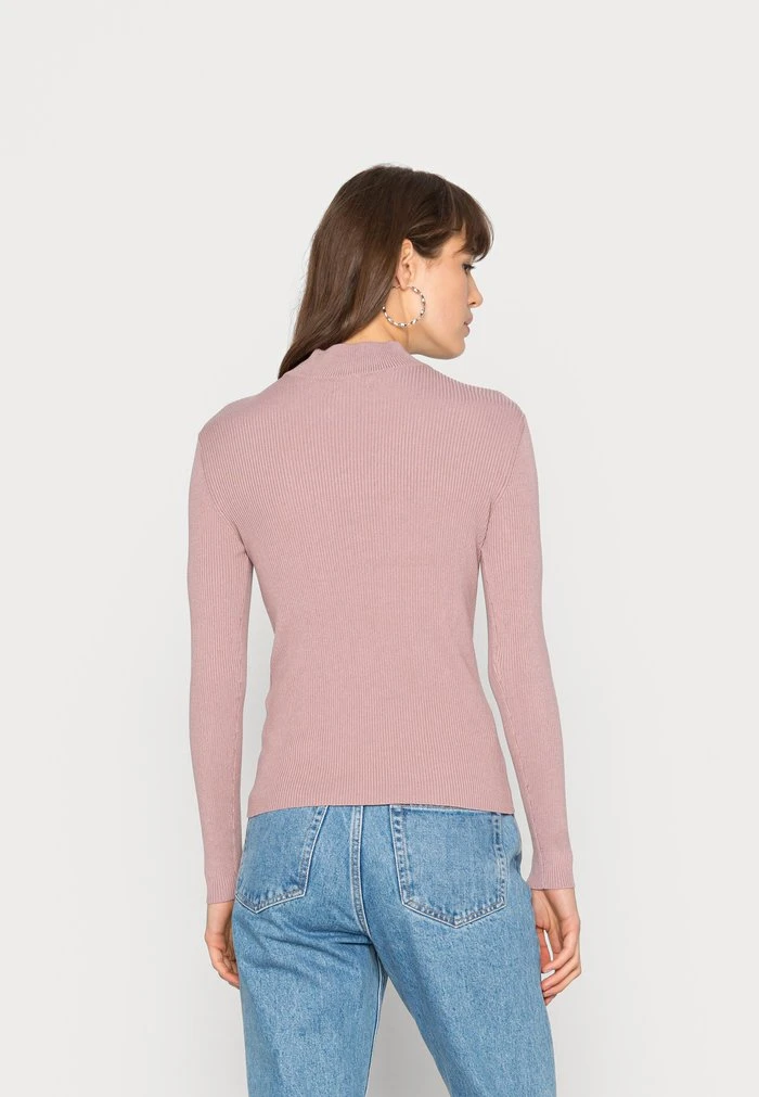 JDYPLUM REBA HIGH NECK - Pullover - Woodrose 3 JDYPLUM REBA HIGH NECK - Pullover - Woodrose – Image 3
