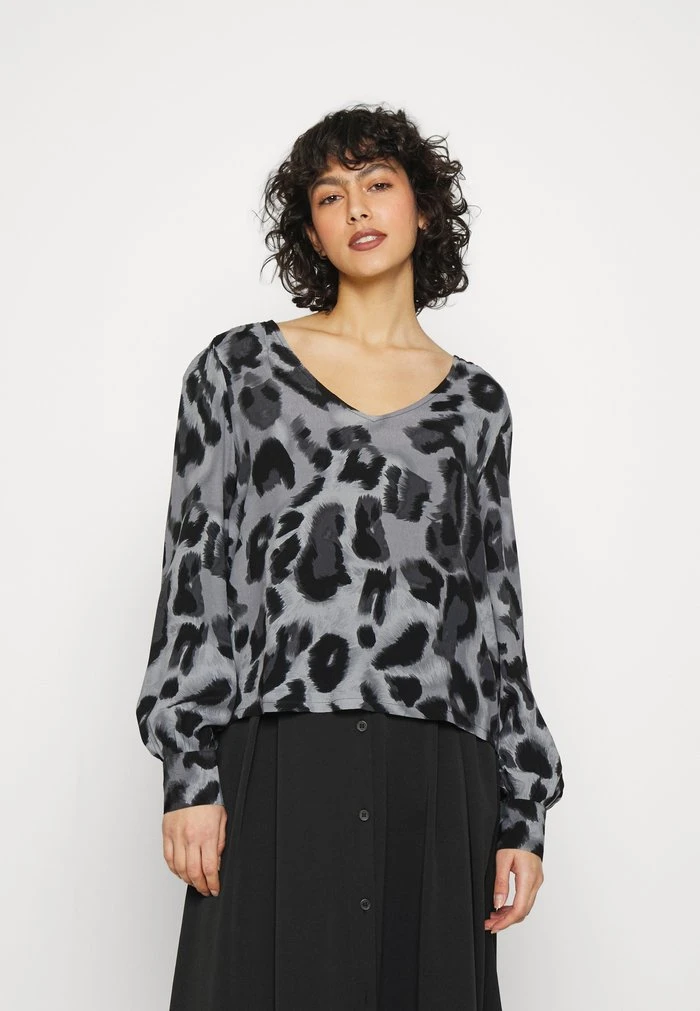 JDYCOHEN - Blouse - Oyster Mushroom/black 1 JDYCOHEN - Blouse - Oyster Mushroom/black