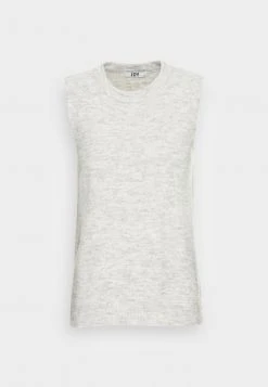 JDYELANOR VEST - Pullover - Light Grey Melange -JDY Soldes Magasin 6cd0aa0c41aa4d03980eadd2039e1c92