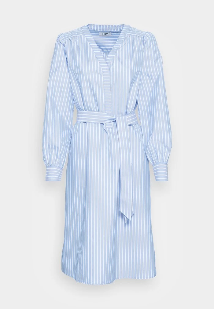 JDYROSE DRESS - Robe Chemise - Serenity White 4 JDYROSE DRESS - Robe Chemise - Serenity White – Image 4