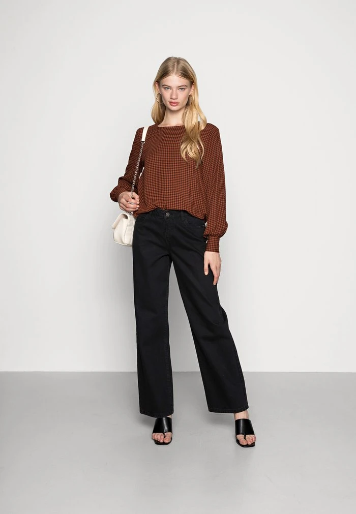 JDYLORA - Blouse - Ginger Bread/black 2 JDYLORA - Blouse - Ginger Bread/black – Image 2