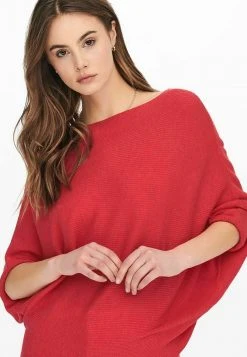 JDY BEHAVE BATSLEEVE - Pullover - Hibiscus -JDY Soldes Magasin 6d82e4e63c10405b9451a77268655f1c