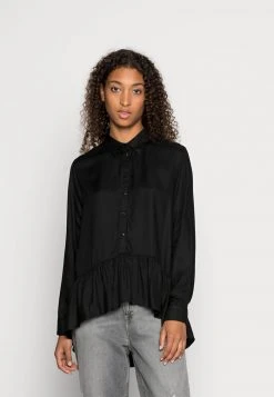 JDYSTAY HIGH LOW SOLID - Chemisier - Black