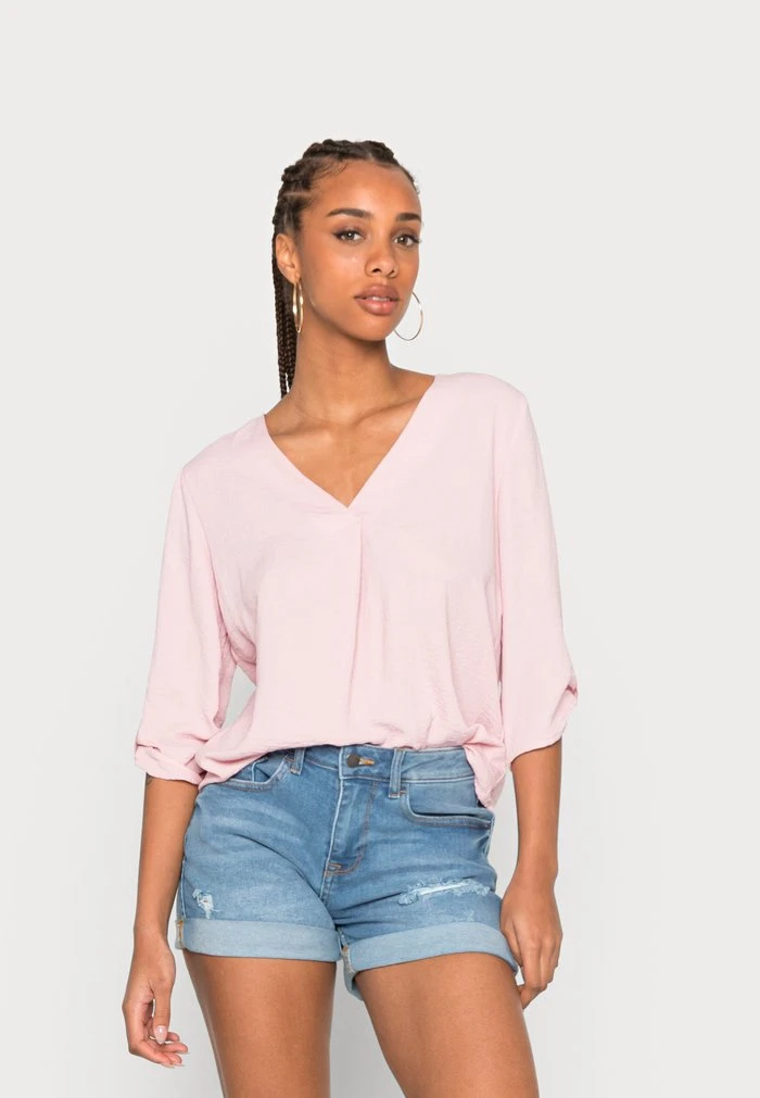 JDYDIVYA TOP - T-shirt Basique - Bleached Mauve 1 JDYDIVYA TOP - T-shirt Basique - Bleached Mauve