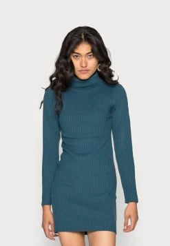 JDYLINA ROLL NECK DRESS - Robe Pull - Reflecting Pond