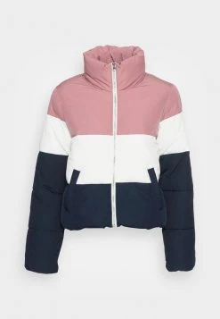 JDY NEWERICA BLOCK SHORT PADDED JACK - Veste D'hiver - Nostalgia Rose/cloud Dancer And Sky -JDY Soldes Magasin 71884aebf23a464482abbfd416760a0a