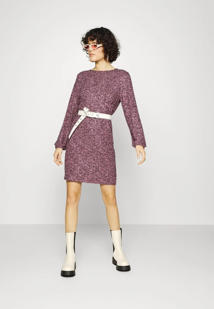 JDY MELISA - Robe Pull - Blush Melange 2 JDY MELISA - Robe Pull - Blush Melange – Image 2