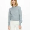 JDY DETAILREICHER - Pullover - Blue Fog
