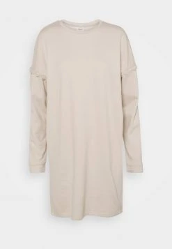 JDYRIKKE LIFE CROCHET DRESS - Robe De Jour - Chateau Gray