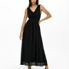 JDY Robe Longue - Black