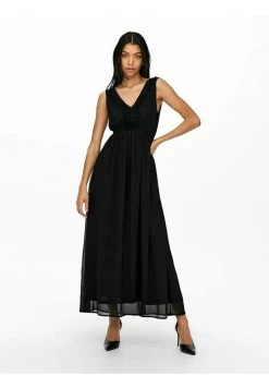 JDY Robe Longue - Black