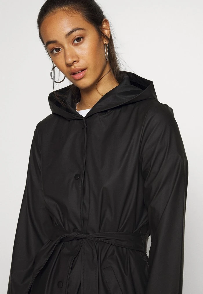 JDYSHELBY BELT RAINCOAT - Veste Imperméable - Black 5 JDYSHELBY BELT RAINCOAT - Veste Imperméable - Black – Image 5
