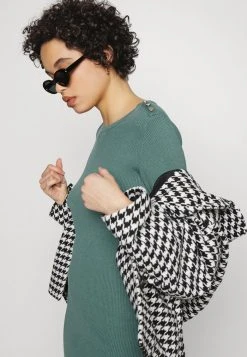 JDYPLUM ONECK BUTTON DRESS - Robe Pull - Sagebrush Green -JDY Soldes Magasin 7430b0d170ae47889e0bba69febe96b7