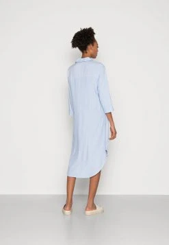 JDYHARBOUR KAFTAN DRESS - Robe De Jour - Cloud Dancer Della Rubbia Blue -JDY Soldes Magasin 751ffa89773e4602a6bd57afd74467cb