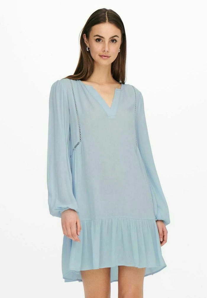 JDY EINFARBIGES - Robe De Jour - Cashmere Blue 1 JDY EINFARBIGES - Robe De Jour - Cashmere Blue