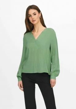 JDYAROS - Blouse - Basil -JDY Soldes Magasin 763f9c7d39864fd1bfbaa49f0778f6dc