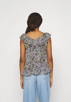 JDYLARISA CROPPED - T-shirt Imprimé - Black -JDY Soldes Magasin 7684528bc7434835957977139c71b756