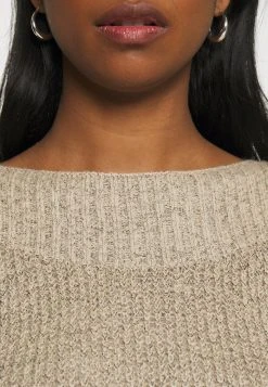 JDYWHITNEY MEGAN BOAT DRESS - Robe Pull - Beige -JDY Soldes Magasin 7762e77feff941a38569dd946c78276a