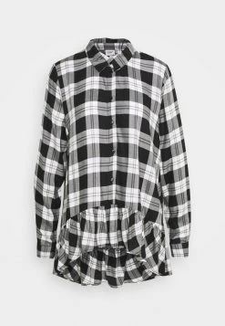 JDYSTAY HIGH LOW SOLID - Chemisier - Black/white