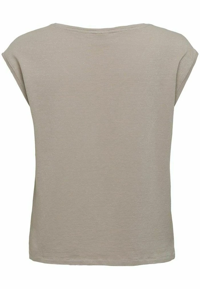 JDY LUREX - T-shirt Basique - Chateau Gray 6 JDY LUREX - T-shirt Basique - Chateau Gray – Image 6