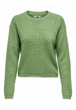 JDY EINFARBIGER - Pullover - Basil -JDY Soldes Magasin 786b318d06874b0cb2f1b97596e98bb8