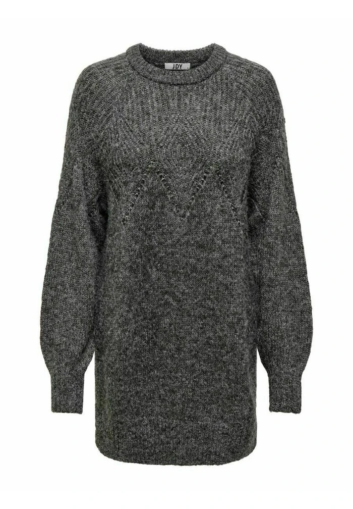 JDY LANGER SCHLITZDETAIL - Pullover - Dark Grey Melange 6 JDY LANGER SCHLITZDETAIL - Pullover - Dark Grey Melange – Image 6