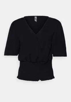 JDYINNA WRAP - T-shirt Basique - Black