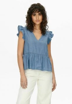 JDY RÜSCHEN - Blouse - Light Blue Denim