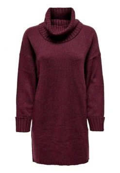 JDY ROLLNECK - Robe Pull - Windsor Wine