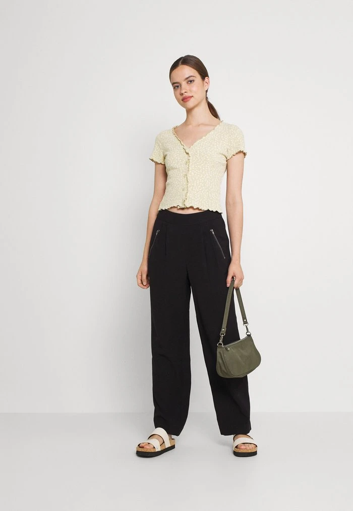 JDYSALOMWWIDE PANT - Pantalon Classique - Black 6 JDYSALOMWWIDE PANT - Pantalon Classique - Black – Image 6