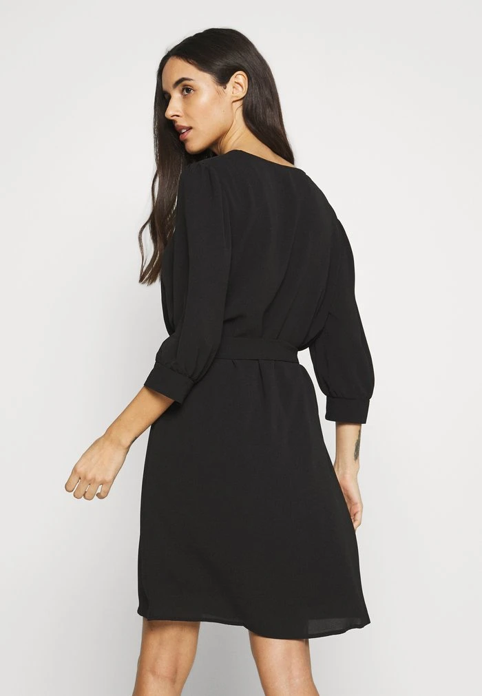 JDYAMANDA 3/4 DRESS - Robe De Jour - Black 3 JDYAMANDA 3/4 DRESS - Robe De Jour - Black – Image 3