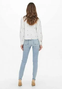 JDY BESTICKTE - Chemisier - Cloud Dancer -JDY Soldes Magasin 7bf18e575312485da3a21268d546523f