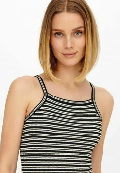 JDY GESTREIFTES - Débardeur - Black -JDY Soldes Magasin 7cd00b80aecf4ad5902ad4e80cd93229