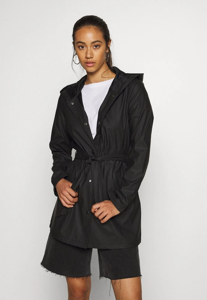 JDYSHELBY BELT RAINCOAT - Veste Imperméable - Black 1 JDYSHELBY BELT RAINCOAT - Veste Imperméable - Black