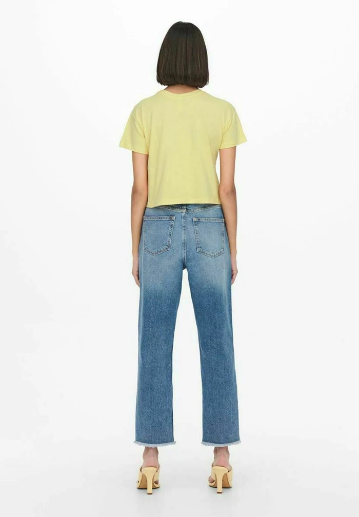 JDY T-shirt Basique - Straw 3 JDY T-shirt Basique - Straw – Image 3