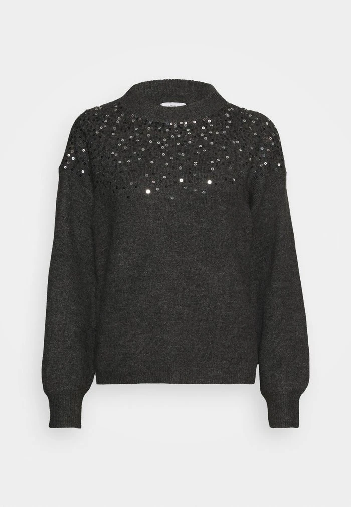 JDYNEWESTSPARKLE - Pullover - Dark Grey Melange 4 JDYNEWESTSPARKLE - Pullover - Dark Grey Melange – Image 4