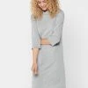 JDY Robe En Jersey - Light Grey Melange