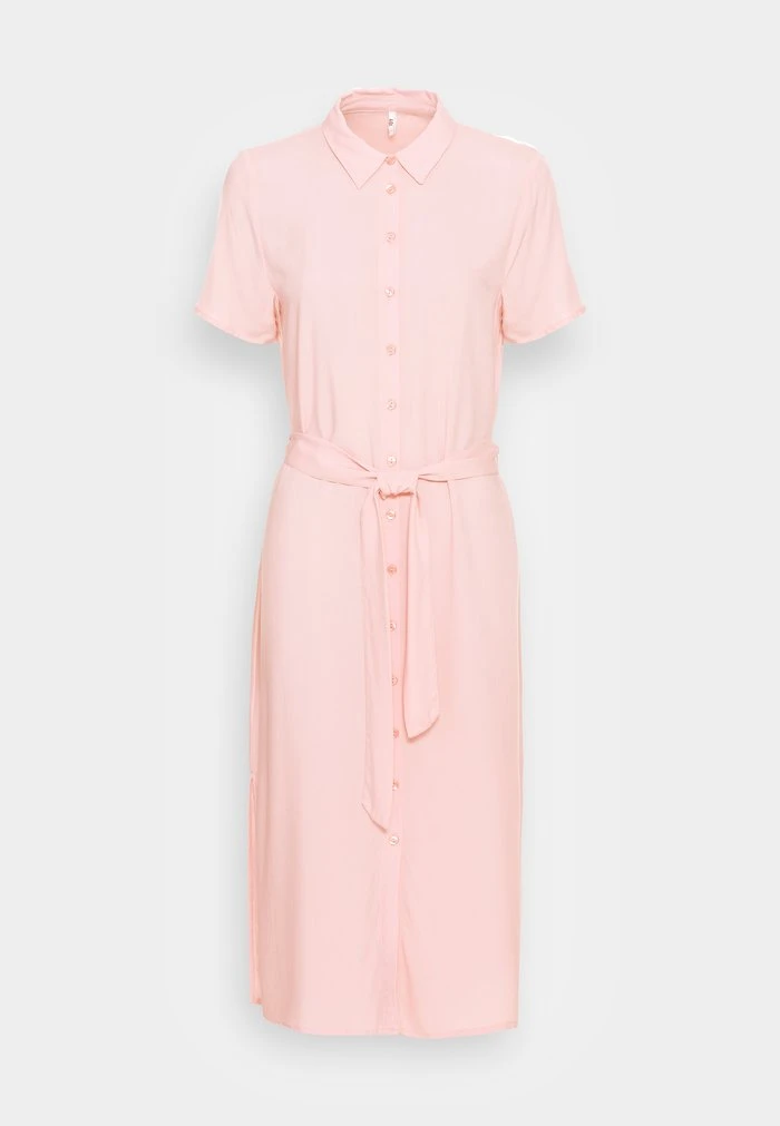 JDYELLY ABOVE CALF DRESS - Robe Chemise - Bleached Mauve 4 JDYELLY ABOVE CALF DRESS - Robe Chemise - Bleached Mauve – Image 4