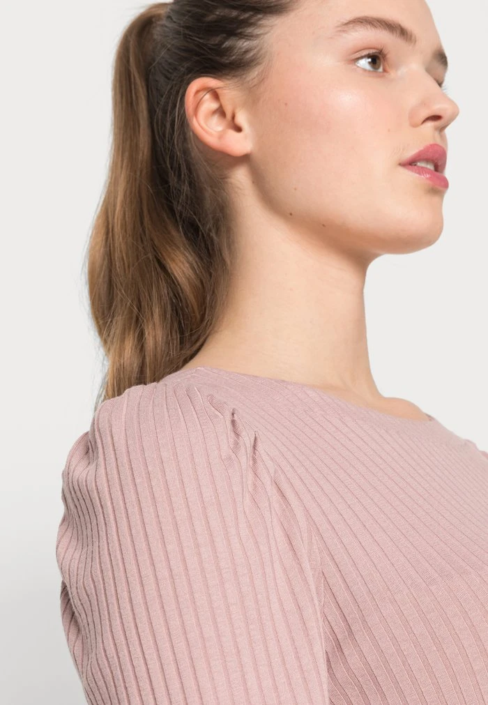 JDYFRANSISKA PUFF SLEEVE - T-shirt Basique - Woodrose 5 JDYFRANSISKA PUFF SLEEVE - T-shirt Basique - Woodrose – Image 5