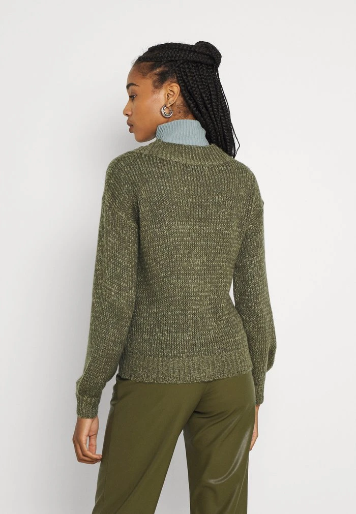 JDYHILARY V-NECK - Pullover - Kalamata 3 JDYHILARY V-NECK - Pullover - Kalamata – Image 3