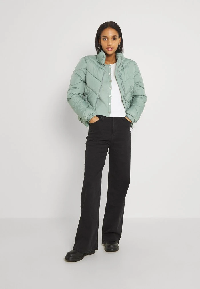 JDYFINNO - Veste D'hiver - Light Green/silver Coloured 2 JDYFINNO - Veste D'hiver - Light Green/silver Coloured – Image 2