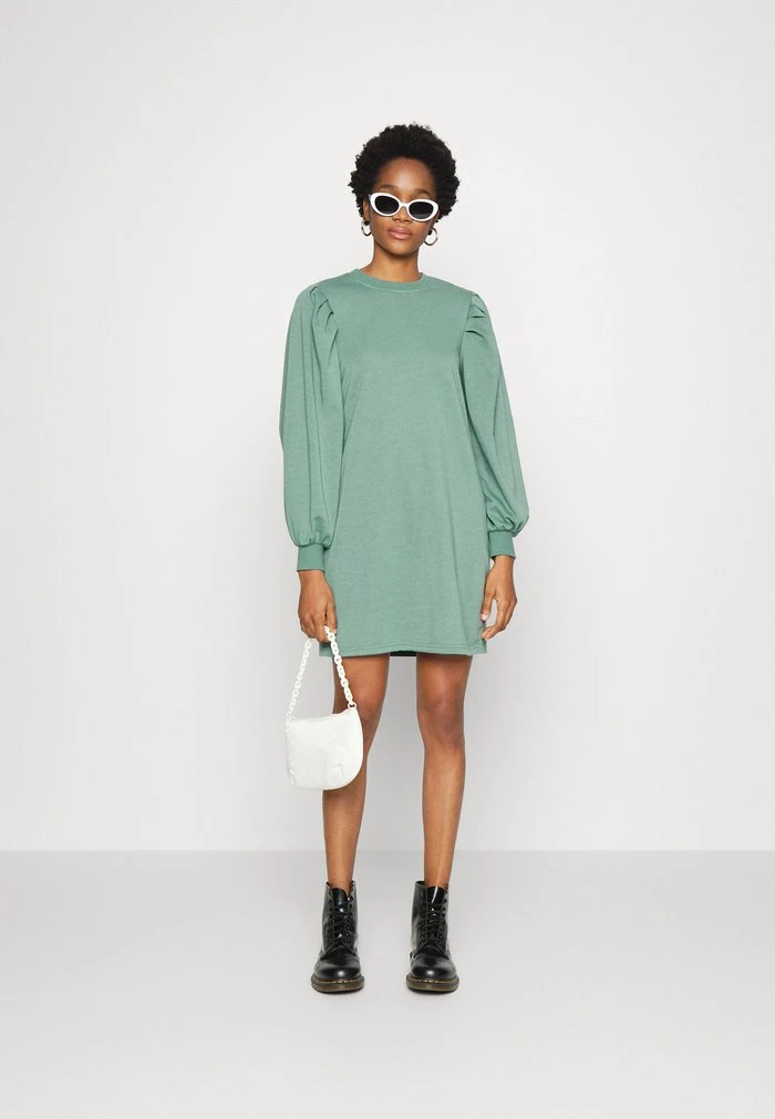 JDYMATHILDE DRESS - Robe De Jour - Sagebrush Green 2 JDYMATHILDE DRESS - Robe De Jour - Sagebrush Green – Image 2