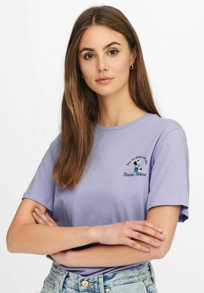 JDY T-shirt Imprimé - Lavender 4 JDY T-shirt Imprimé - Lavender – Image 4