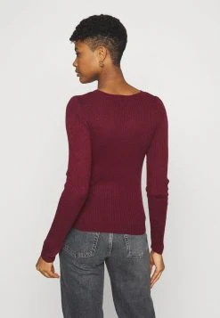 JDYJENNA PUFF - Pullover - Windsor Wine -JDY Soldes Magasin 81da98ff8a0644a0be70772b539cab65