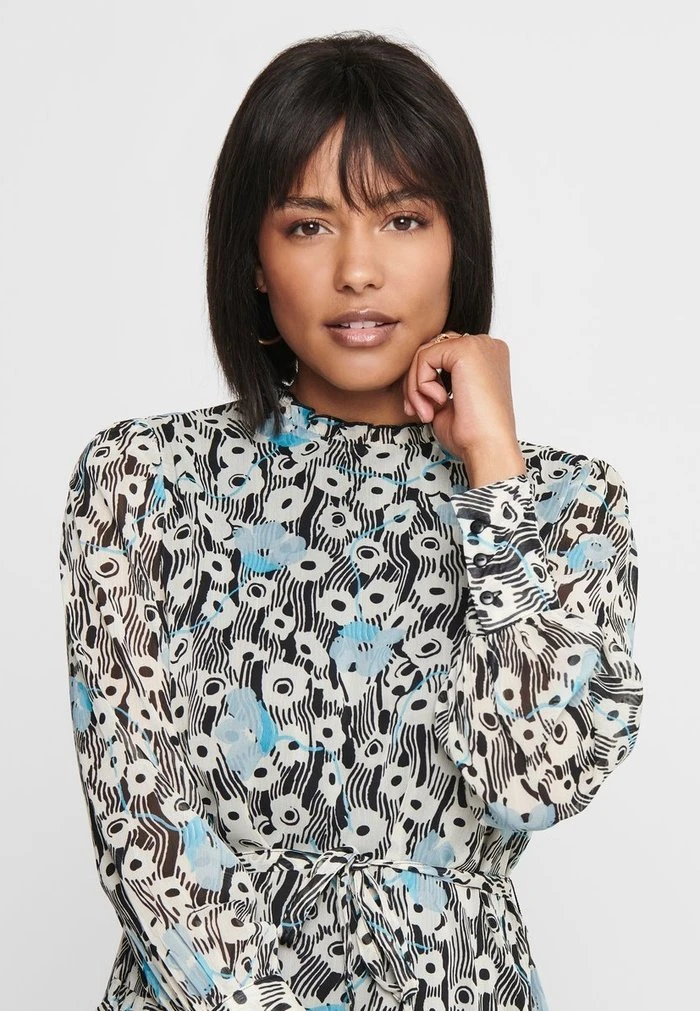 JDY MIT LANGEN ÄRMELN RÜSCHEN - Robe De Jour - Cloud Dancer 4 JDY MIT LANGEN ÄRMELN RÜSCHEN - Robe De Jour - Cloud Dancer – Image 4